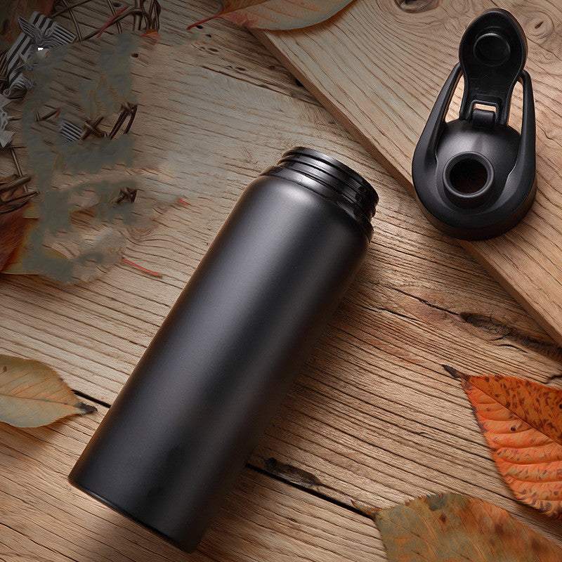 Stainless steel sports bottle