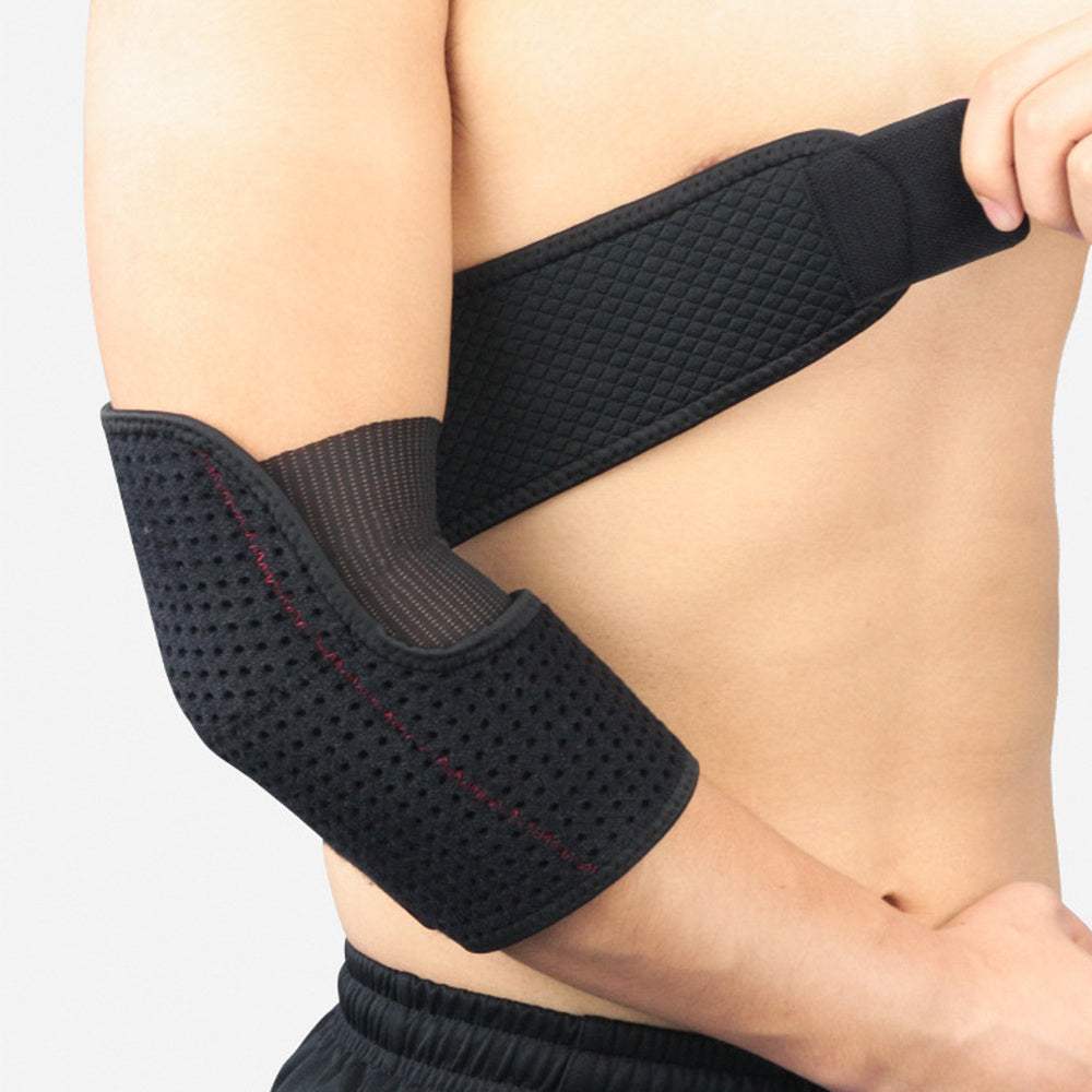 Active Elbow Support providing secure, lightweight, and breathable comfort for pain relief and recovery.