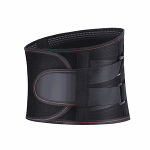 Advanced Waist Trimmer featuring black cross-strap design for enhanced support and comfort.