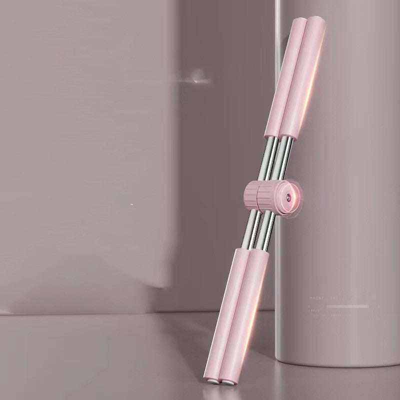 Pink Back Shape Stick with adjustable twist mechanism for improved posture.