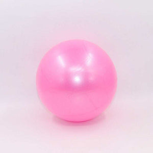 Pink Mini Yoga Ball for versatile fitness and Pilates workouts.