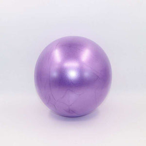 Purple Mini Yoga Ball for versatile workouts and fitness training.