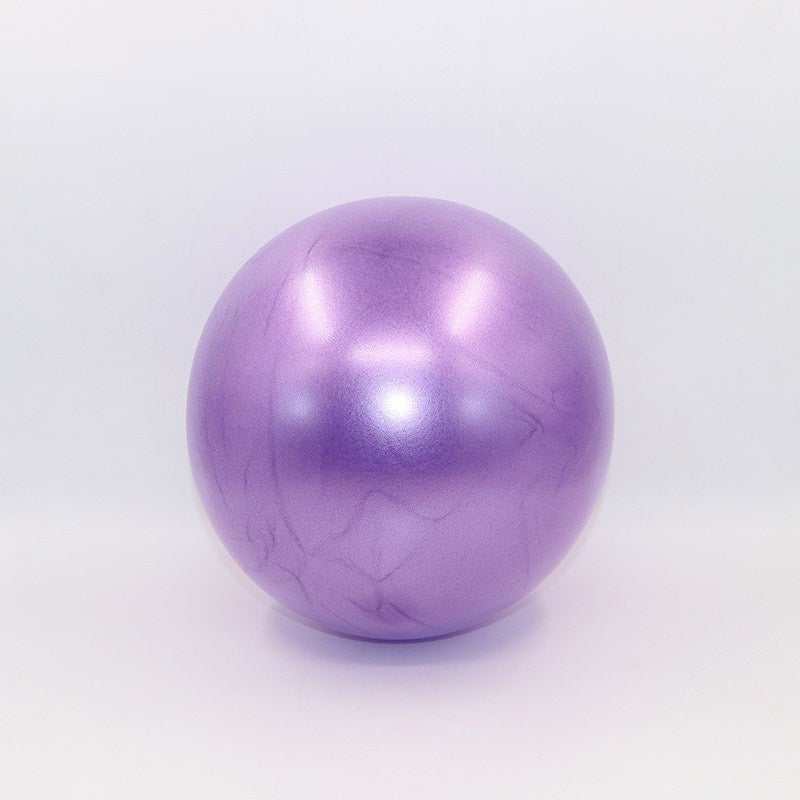 Purple Mini Yoga Ball for versatile workouts and fitness training.