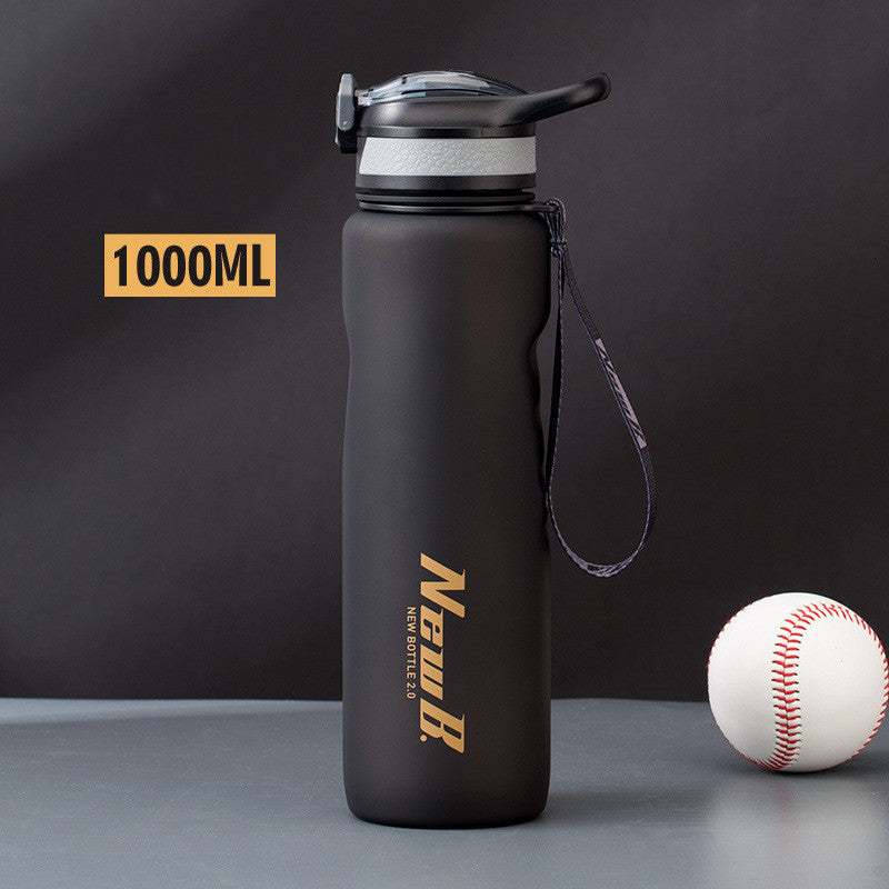 1000ml Standard Sports Bottle with carrying strap and spill-proof cover.