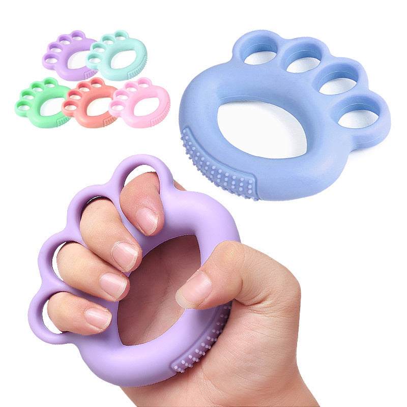 Colorful Upgraded Grip Rings for hand strength training, featuring ergonomic design and various resistance levels.